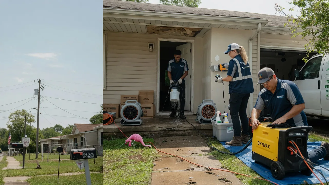 Storm Damage Water Removal in Worthington, IN near me